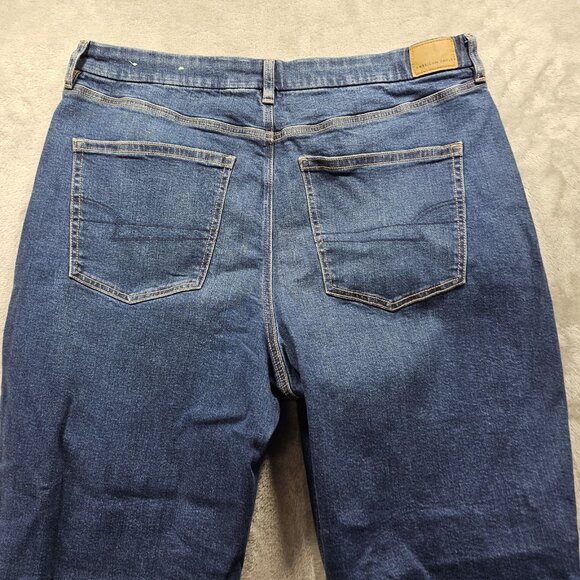 American Eagle Outfitters Blue Straight Leg Jeans - Picture 3 of 11